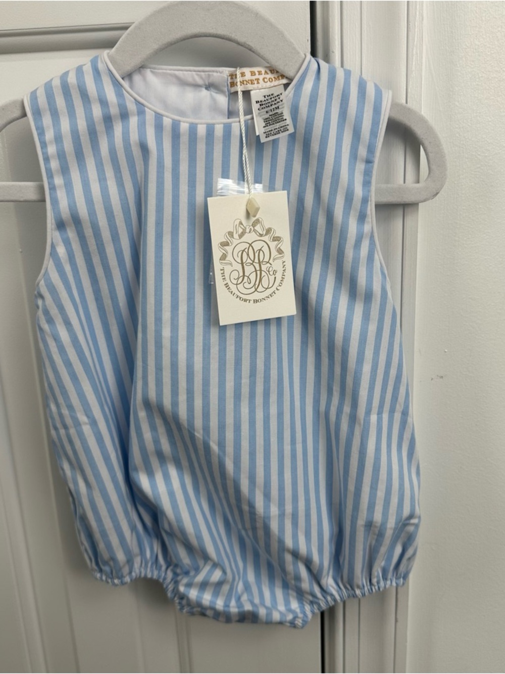 The Beaufort bonnet company baby boy bubble 6-12m nwt
